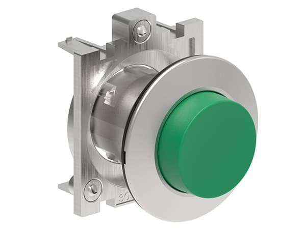 Lovato Electric LPFB203 LPFB203 Lovato - Pushbutton actuator, spring return dia: 30mm Platinum series flat metal, extended, green Lovato Electric LPFB203 LPFB203 Lovato - Pushbutton actuator, spring return dia: 30mm Platinum series flat metal, extended, green