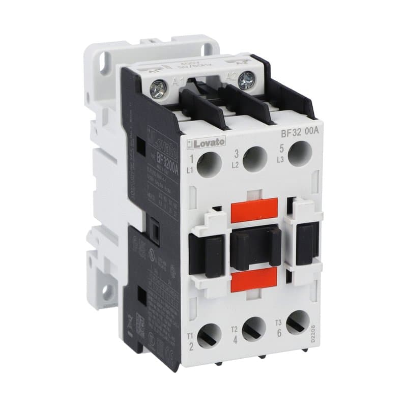Lovato Electric BF3200A23060 BF3200A23060 Lovato - Three-pole contactor, IEC operating current Ie (AC3) = 32A, AC coil 60Hz, 230VAC Lovato Electric BF3200A23060 BF3200A23060 Lovato - Three-pole contactor, IEC operating current Ie (AC3) = 32A, AC coil 60Hz, 230VAC