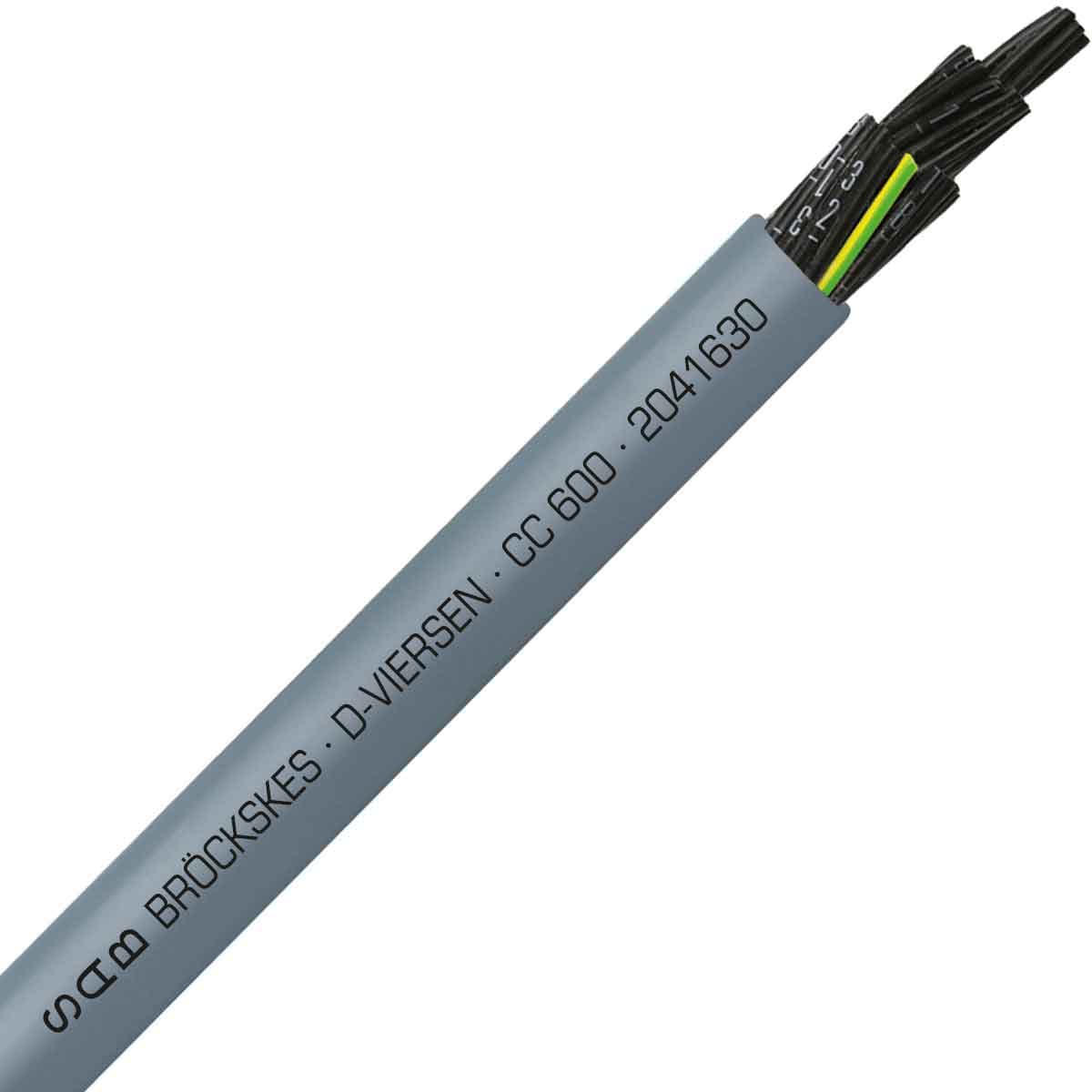 SAB 2041630 CC 600 - 16 AWG/30c, oil resistant PVC flexible control cable, 600V, UL, CSA, VDE, CE, RoHS SAB 2041630 CC 600 - 16 AWG/30c, oil resistant PVC flexible control cable, 600V, UL, CSA, VDE, CE, RoHS