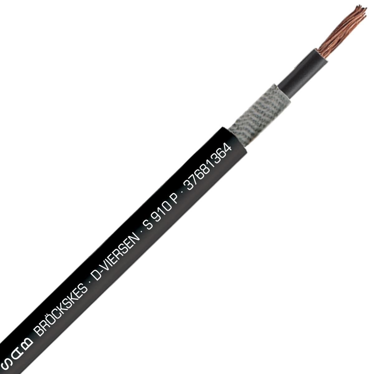 SAB 37681364 S 910 P - 2 AWG/1c, oil resistant TPE continuous flex single core wire, UL, CSA, CE, RoHS SAB 37681364 S 910 P - 2 AWG/1c, oil resistant TPE continuous flex single core wire, UL, CSA, CE, RoHS