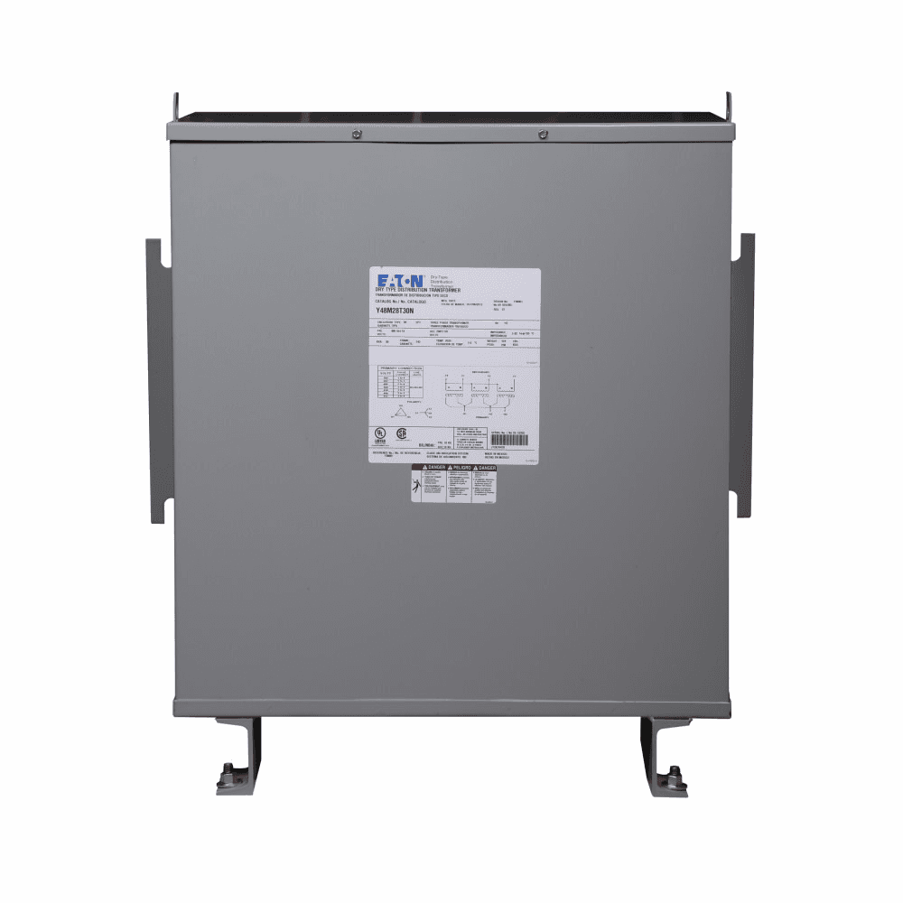 Eaton Y48M28B30CU-50C Y48M28B30CU-50C Eaton - Eaton, general purpose encapsulated transformer, ept, three-phase, pv: 480v, taps: 2 at +2.5% fcan, 4 at -2.5% fcbn, sv: 208y/120v, 80°c, 30 kva, cu windings, frame: 244, indoor-outdoor Eaton Y48M28B30CU-50C Y48M28B30CU-50C Eaton - Eaton, general purpose encapsulated transformer, ept, three-phase, pv: 480v, taps: 2 at +2.5% fcan, 4 at -2.5% fcbn, sv: 208y/120v, 80°c, 30 kva, cu windings, frame: 244, indoor-outdoor