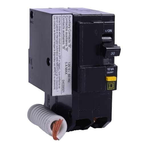 QO230GFI1201 Part Image. Manufactured by Schneider Electric.