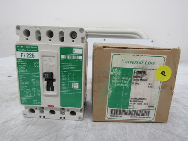 FI3080L Part Image. Manufactured by Eaton.