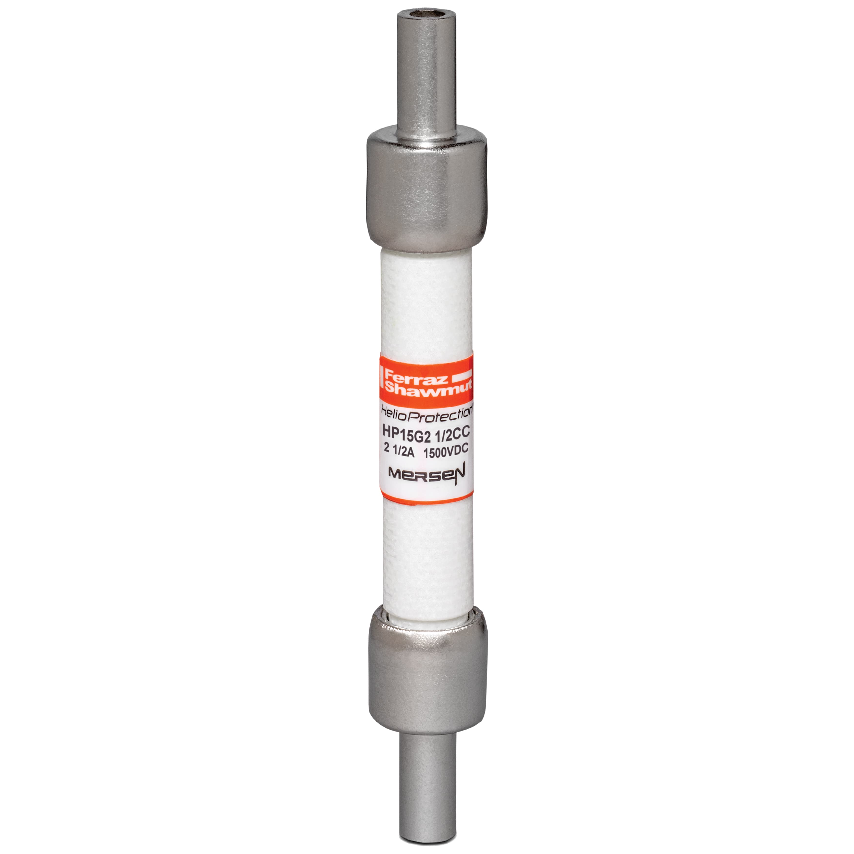 Mersen HP15G2-1/2CC-B HP15G2-1/2CC-B Mersen Photovoltaic fuse gPV 1500VDC IEC 1500VDC UL 2.5A With Crimp Cap For Crimp 70 Pack Mersen HP15G2-1/2CC-B HP15G2-1/2CC-B Mersen Photovoltaic fuse gPV 1500VDC IEC 1500VDC UL 2.5A With Crimp Cap For Crimp 70 Pack