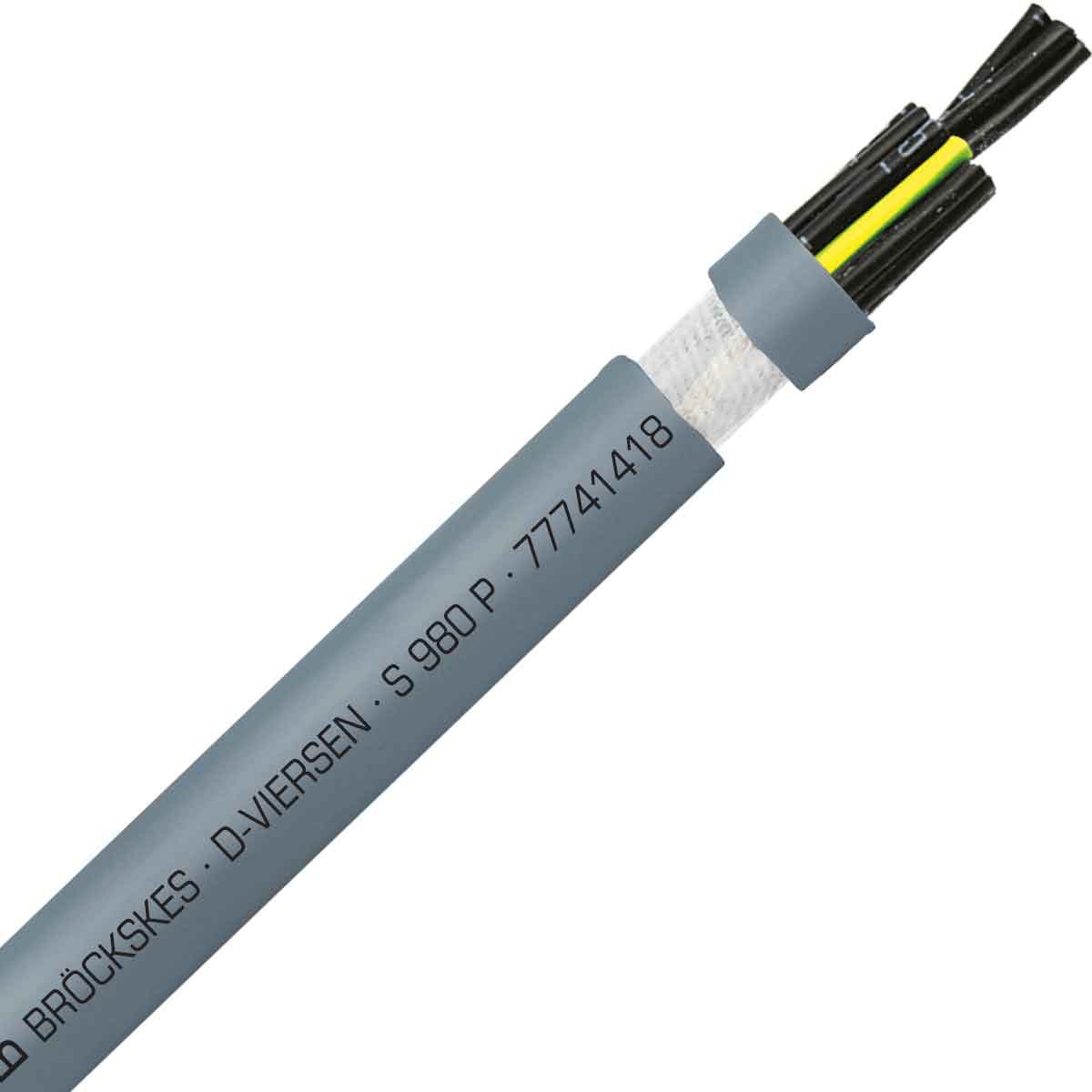SAB 77741418 S 980 P - 14 AWG/18c, high speed continuous flex heavy duty halogen-free PUR control cable, UL, CSA, CE, RoHS SAB 77741418 S 980 P - 14 AWG/18c, high speed continuous flex heavy duty halogen-free PUR control cable, UL, CSA, CE, RoHS