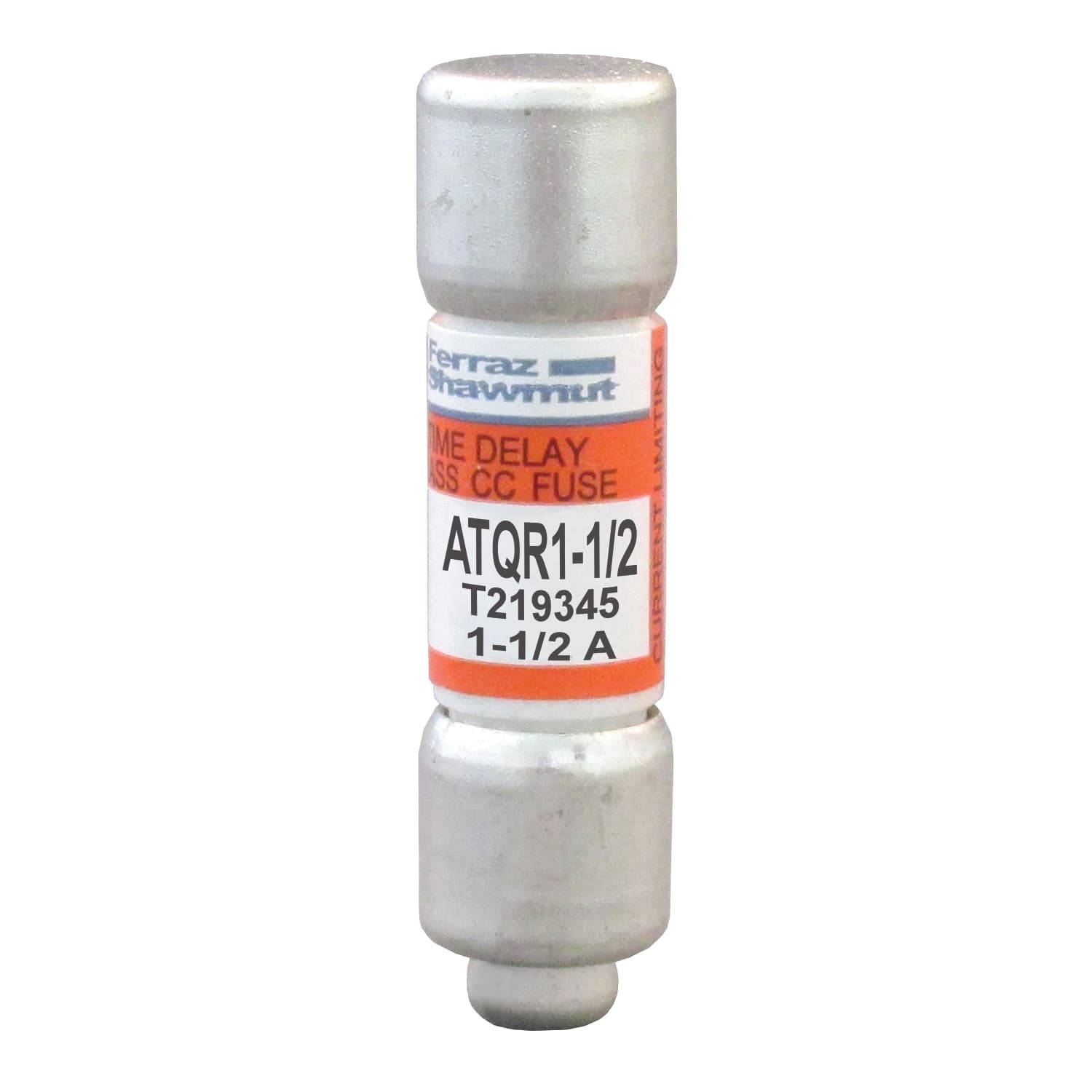 Mersen ATQR1-1/2 ATQR1-1/2 Mersen - Fuse ATQR - Class CC - Time-Delay 600VAC 300VDC 1.5A Ferrule Amp-Trap 2000® Mersen ATQR1-1/2 ATQR1-1/2 Mersen - Fuse ATQR - Class CC - Time-Delay 600VAC 300VDC 1.5A Ferrule Amp-Trap 2000®