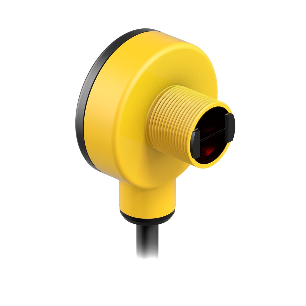 Banner T18RW3FF25 Fixed-field photo-electric sensor with background suppression system - Banner Engineering (EZ-BEAM series - T18 series) - Part #58387 - 40mm diameter - Sensing range 25mm - Infrared (IR) light (880nm) - 1 x digital output (Solid-state AC output; SPST cont Banner T18RW3FF25 Fixed-field photo-electric sensor with background suppression system - Banner Engineering (EZ-BEAM series - T18 series) - Part #58387 - 40mm diameter - Sensing range 25mm - Infrared (IR) light (880nm) - 1 x digital output (Solid-state AC output; SPST cont