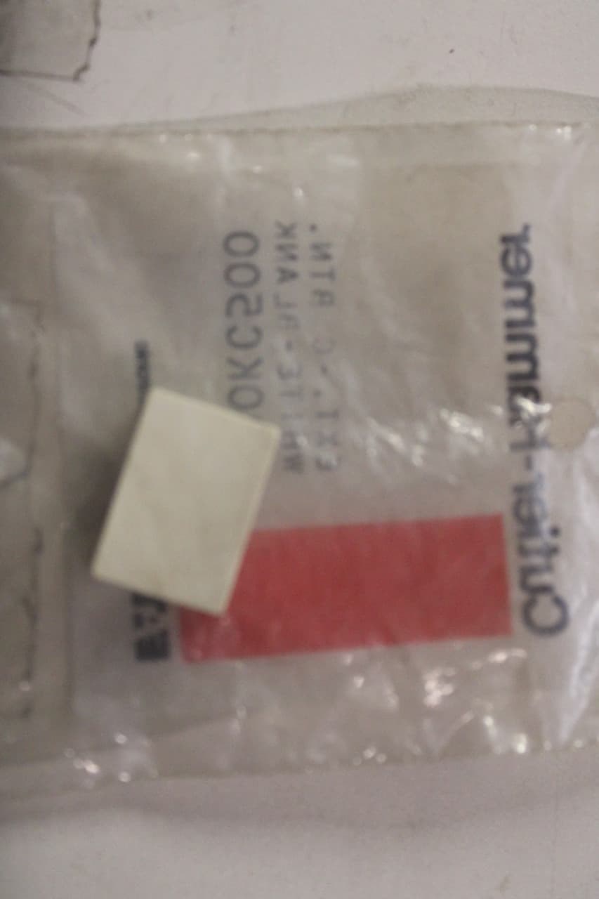 Cutler-Hammer E30KB268 30.5 MM, Legend: OFF, Red, Molded Acetal Resin, Rectangular, Extended, Type-B Cutler-Hammer E30KB268 30.5 MM, Legend: OFF, Red, Molded Acetal Resin, Rectangular, Extended, Type-B