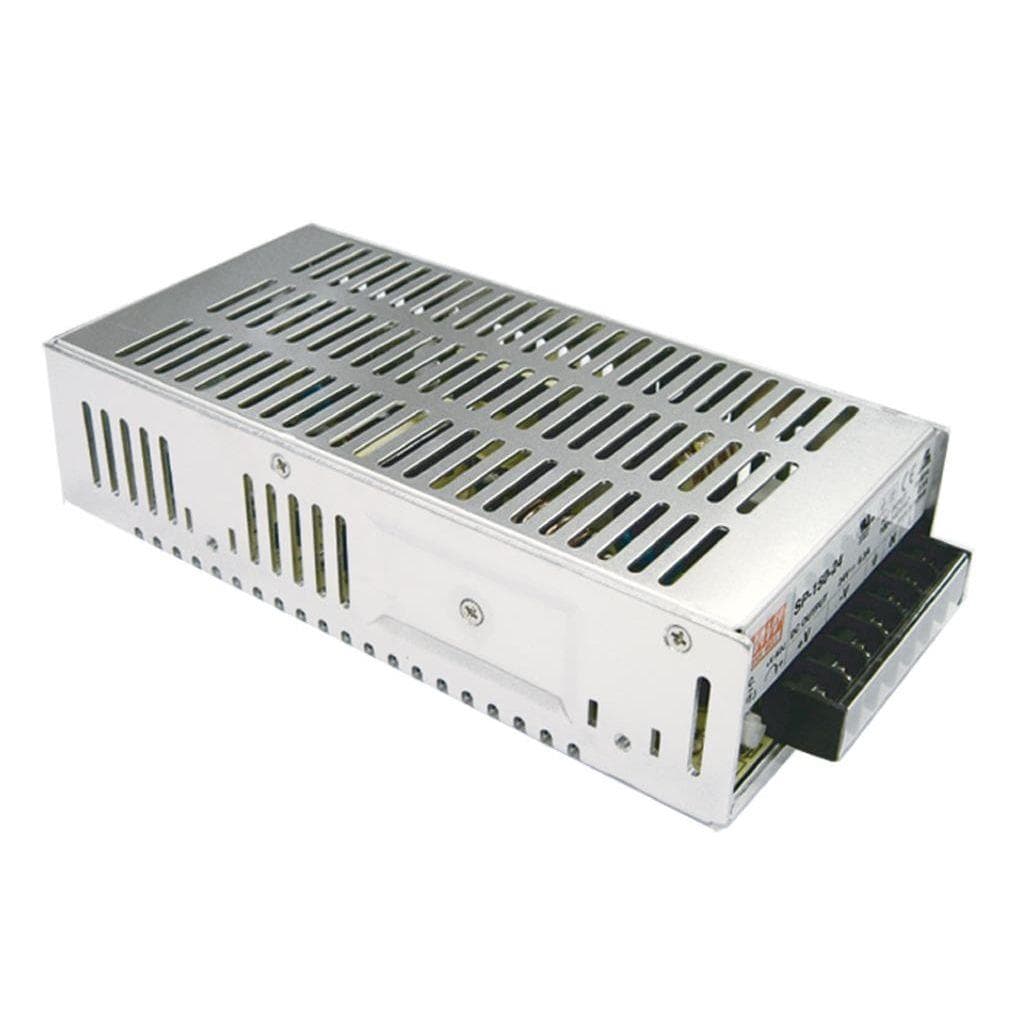 MEAN WELL SP-150-7.5 AC-DC Enclosed power supply; Output 7.5Vdc at 20A; PFC; free air convection; SP-150-7.5 is succeeded by RSP-150-7.5. MEAN WELL SP-150-7.5 AC-DC Enclosed power supply; Output 7.5Vdc at 20A; PFC; free air convection; SP-150-7.5 is succeeded by RSP-150-7.5.