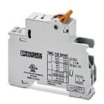 Phoenix Contact 2908226 Thermomagnetic device circuit breaker, number of positions: 1, connection method: Screw, cross section: 1 mm²- 35 mm², AWG: 18 - 2, width: 18 mm, mounting type: Snaps on to side of circuit breaker, Color: gray Phoenix Contact 2908226 Thermomagnetic device circuit breaker, number of positions: 1, connection method: Screw, cross section: 1 mm²- 35 mm², AWG: 18 - 2, width: 18 mm, mounting type: Snaps on to side of circuit breaker, Color: gray