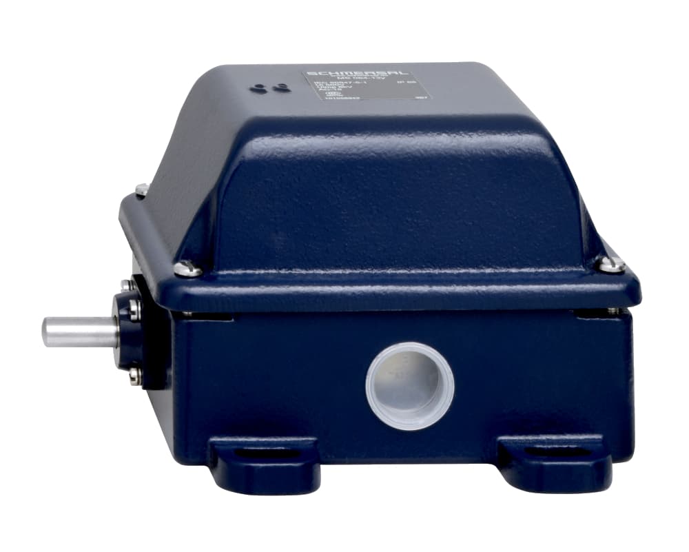 Schmersal MS 064-21Y Automation technology; Position switch; Metal enclosure; 184 mm x 111 mm x 149 mm (basic component); 2 cable entries M 25 x 1.5; 3 or 4 Contacts; Actuator heads can be repositioned by 4 x 90° Schmersal MS 064-21Y Automation technology; Position switch; Metal enclosure; 184 mm x 111 mm x 149 mm (basic component); 2 cable entries M 25 x 1.5; 3 or 4 Contacts; Actuator heads can be repositioned by 4 x 90°