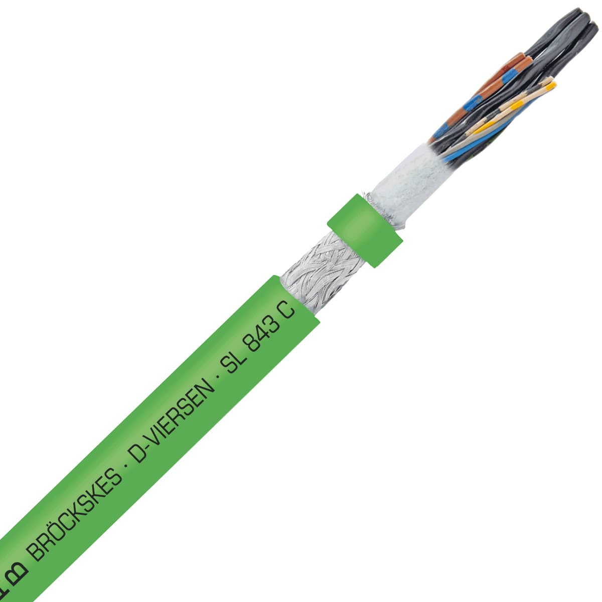 SAB 8391050 SL 839 C -(26 AWG/3pr)D + 26 AWG/4c + 24 AWG /4c + 20 AWG/2c, composite PUR transmission cable with overall tinned copper screen, UL, RoHS SAB 8391050 SL 839 C -(26 AWG/3pr)D + 26 AWG/4c + 24 AWG /4c + 20 AWG/2c, composite PUR transmission cable with overall tinned copper screen, UL, RoHS
