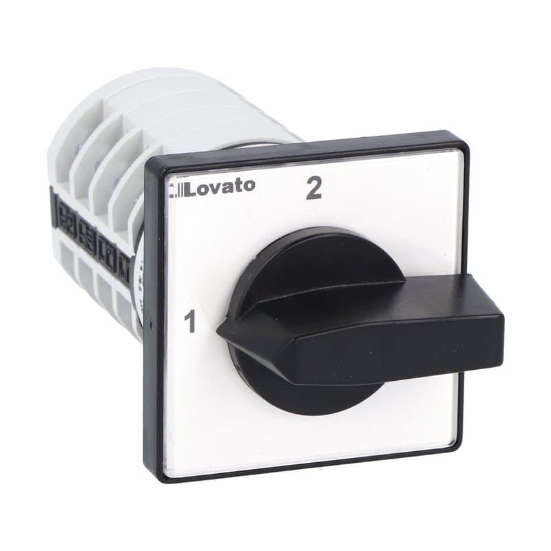 Lovato Electric 7GN1269U 7GN1269U Lovato - Rotary cam switch 7GN series, changeover switch without 0, 4 poles 16A, for front mounting with black handle, front plate 90X90mm Lovato Electric 7GN1269U 7GN1269U Lovato - Rotary cam switch 7GN series, changeover switch without 0, 4 poles 16A, for front mounting with black handle, front plate 90X90mm