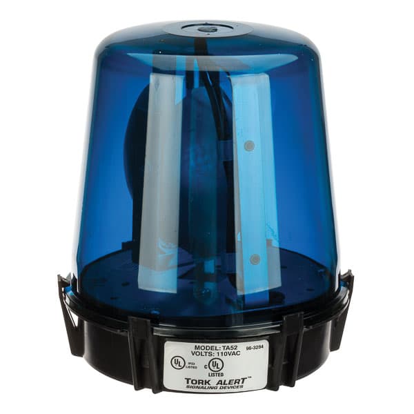 NSI Industries TA52BN5 Rotating Beacon 25W 117VAC Blue NSI Industries TA52BN5 Rotating Beacon 25W 117VAC Blue
