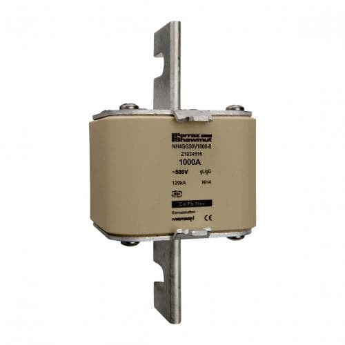 Mersen Z1034516 NH fuse-link gG, 500VAC, size 4, 1000A top indicator/live tags Mersen Z1034516 NH fuse-link gG, 500VAC, size 4, 1000A top indicator/live tags