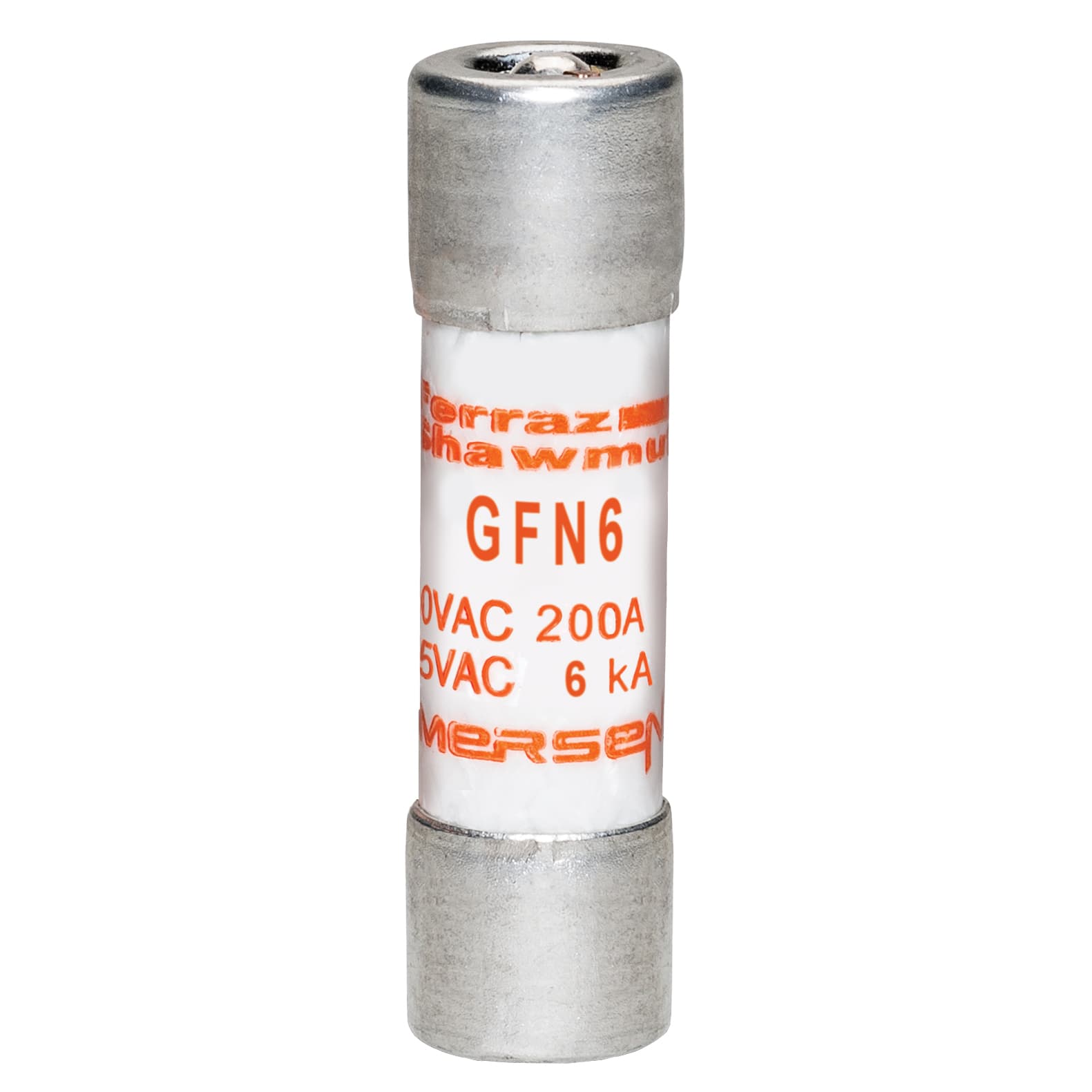 Mersen GFN6 GFN6 Mersen - Fuse GFN - Midget - Time-Delay 250VAC 6A Ferrule Visual Indicator Mersen GFN6 GFN6 Mersen - Fuse GFN - Midget - Time-Delay 250VAC 6A Ferrule Visual Indicator