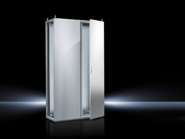 Rittal 8006500 TS Bayed enclosure system, WHD: 1000x2000x600 mm, Sheet steel, with mounting plate, two doors at the front Rittal 8006500 TS Bayed enclosure system, WHD: 1000x2000x600 mm, Sheet steel, with mounting plate, two doors at the front
