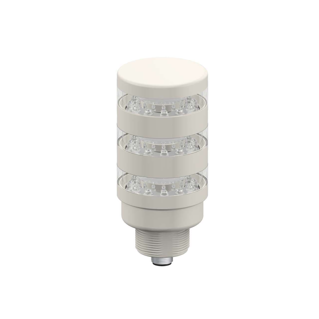 Banner TL50PBL3CQ TL50 Pro Tower Light, Beacon Gray Housing: 3 Segment; Voltage: 10-30 V dc; Environ. Rating: IP67; Colors: Multicolor; 5-pin M12 Integral QD Banner TL50PBL3CQ TL50 Pro Tower Light, Beacon Gray Housing: 3 Segment; Voltage: 10-30 V dc; Environ. Rating: IP67; Colors: Multicolor; 5-pin M12 Integral QD