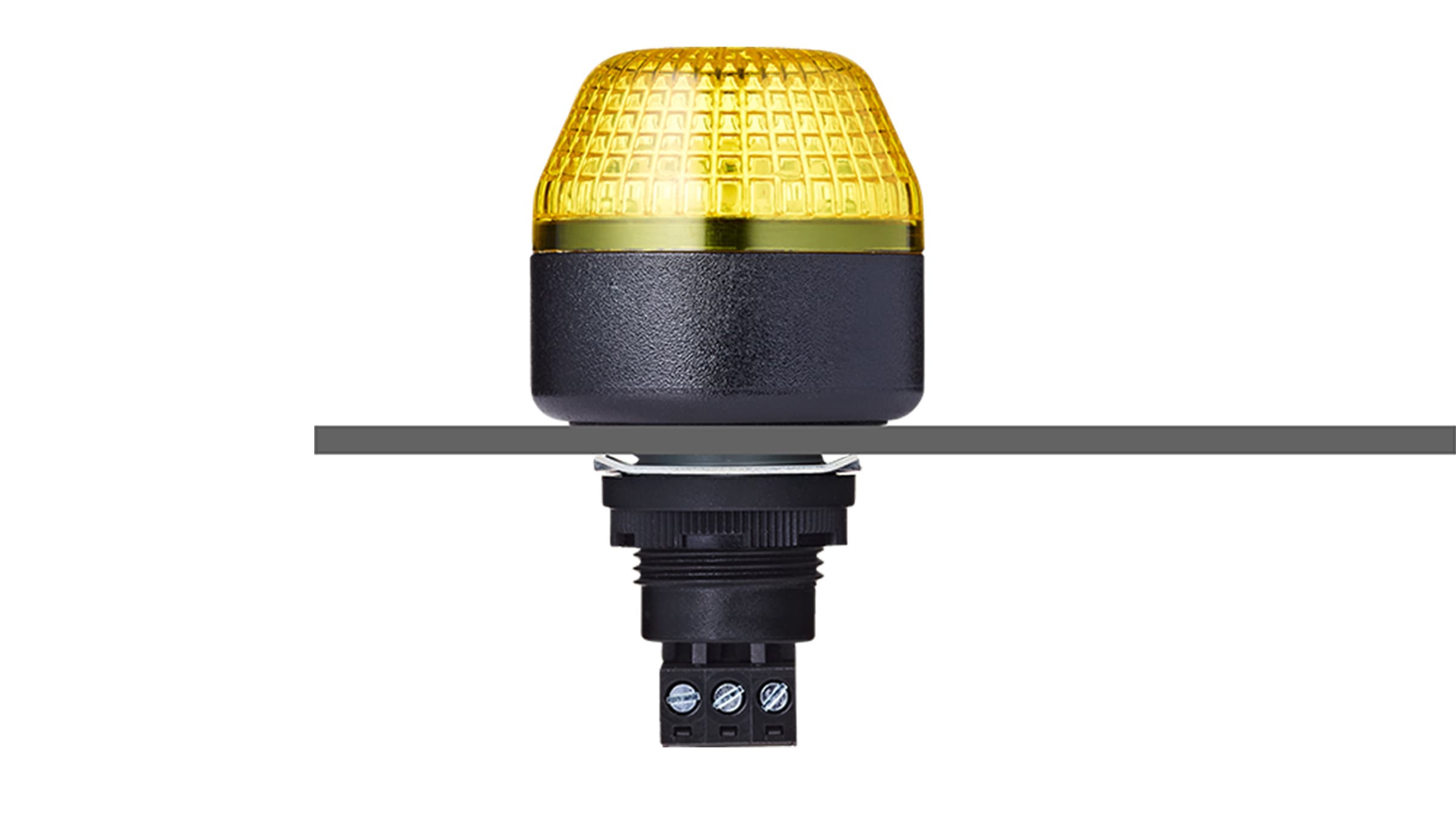 Sprecher + Schuh 801107405 Sprecher + Schuh 801107405 - IBM M22 panel mount LED steady/flashing beacon 24 V AC/DC yellow, grey Sprecher + Schuh 801107405 Sprecher + Schuh 801107405 - IBM M22 panel mount LED steady/flashing beacon 24 V AC/DC yellow, grey