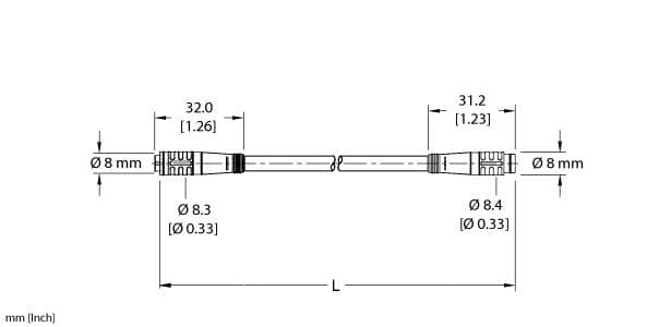 Turck PKG 3-3-PSG 3 PKG 3-3-PSG 3 Turck - PKG 3-3-PSG 3 Actuator and Sensor Cordset, Extension Cable Turck PKG 3-3-PSG 3 PKG 3-3-PSG 3 Turck - PKG 3-3-PSG 3 Actuator and Sensor Cordset, Extension Cable
