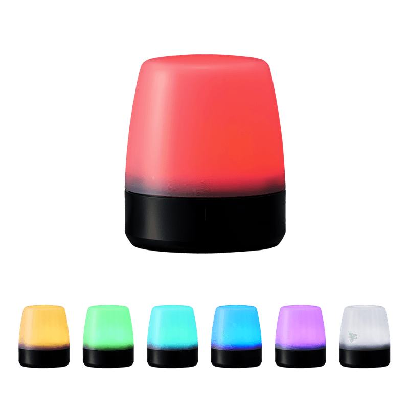 Patlite NE-SN-USB USB Powered Signal Beacon, Flashing/Audible with Magnetic Base and 1/4-20 inch mounting hole, 7-in-one colors (Red, Yellow, Green, Blue, Purple, Light Blue, White) Patlite NE-SN-USB USB Powered Signal Beacon, Flashing/Audible with Magnetic Base and 1/4-20 inch mounting hole, 7-in-one colors (Red, Yellow, Green, Blue, Purple, Light Blue, White)