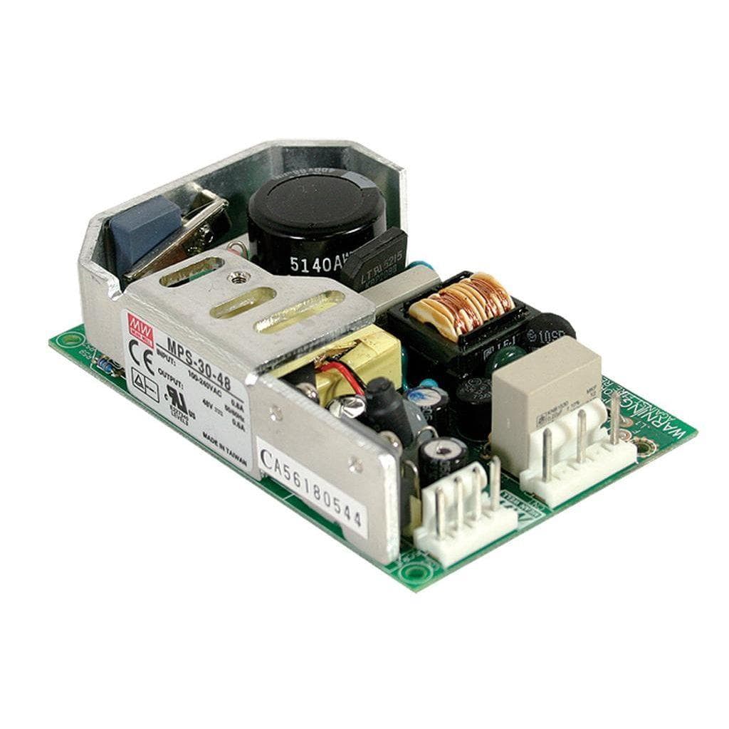 MEAN WELL MPS-30-27 AC-DC Single output Medical Open frame power supply; Output 27Vdc at 1.1A; 2xMOPP; MPS-30-27 is succeeded by RPS-30-24. MEAN WELL MPS-30-27 AC-DC Single output Medical Open frame power supply; Output 27Vdc at 1.1A; 2xMOPP; MPS-30-27 is succeeded by RPS-30-24.