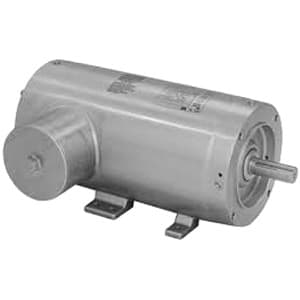 Baldor Electric Company CFSWDM3542-E-G AC Motor; 3/4HP Power; 208-230/460VAC at 60HZ Voltage; 3 Phase; 1.3A Full Load Current; 4 Pole; 1800RPM Speed; 56C Frame Size; Stainless Steel Housing; TENV Enclosure; Foot Mounted; High Pressure Washdown; Food Safe Baldor Electric Company CFSWDM3542-E-G AC Motor; 3/4HP Power; 208-230/460VAC at 60HZ Voltage; 3 Phase; 1.3A Full Load Current; 4 Pole; 1800RPM Speed; 56C Frame Size; Stainless Steel Housing; TENV Enclosure; Foot Mounted; High Pressure Washdown; Food Safe