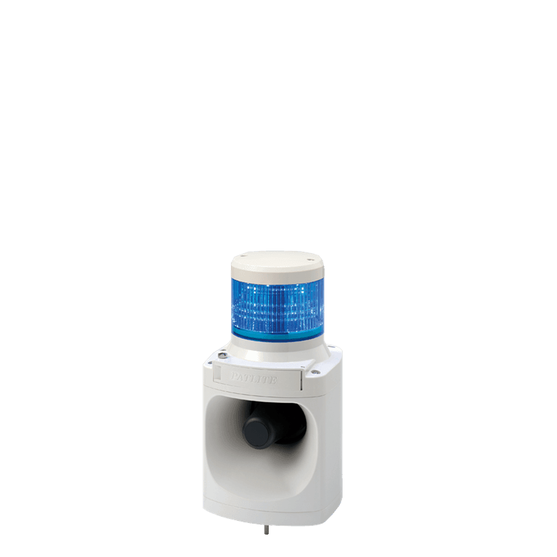 Patlite LKEH-102FEUL-B Combination Alarm with 1-tier Signal Tower and 105dB Horn, 32 Pre-recorded Alarms, UL Listed Patlite LKEH-102FEUL-B Combination Alarm with 1-tier Signal Tower and 105dB Horn, 32 Pre-recorded Alarms, UL Listed