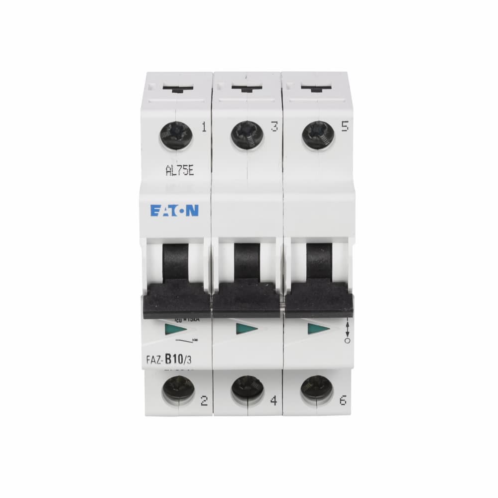 Eaton FAZ-D40/3N FAZ-D40/3N Eaton - UL 1077 Industrial Miniature Circuit Breaker - Supplementary Protector Eaton FAZ-D40/3N FAZ-D40/3N Eaton - UL 1077 Industrial Miniature Circuit Breaker - Supplementary Protector
