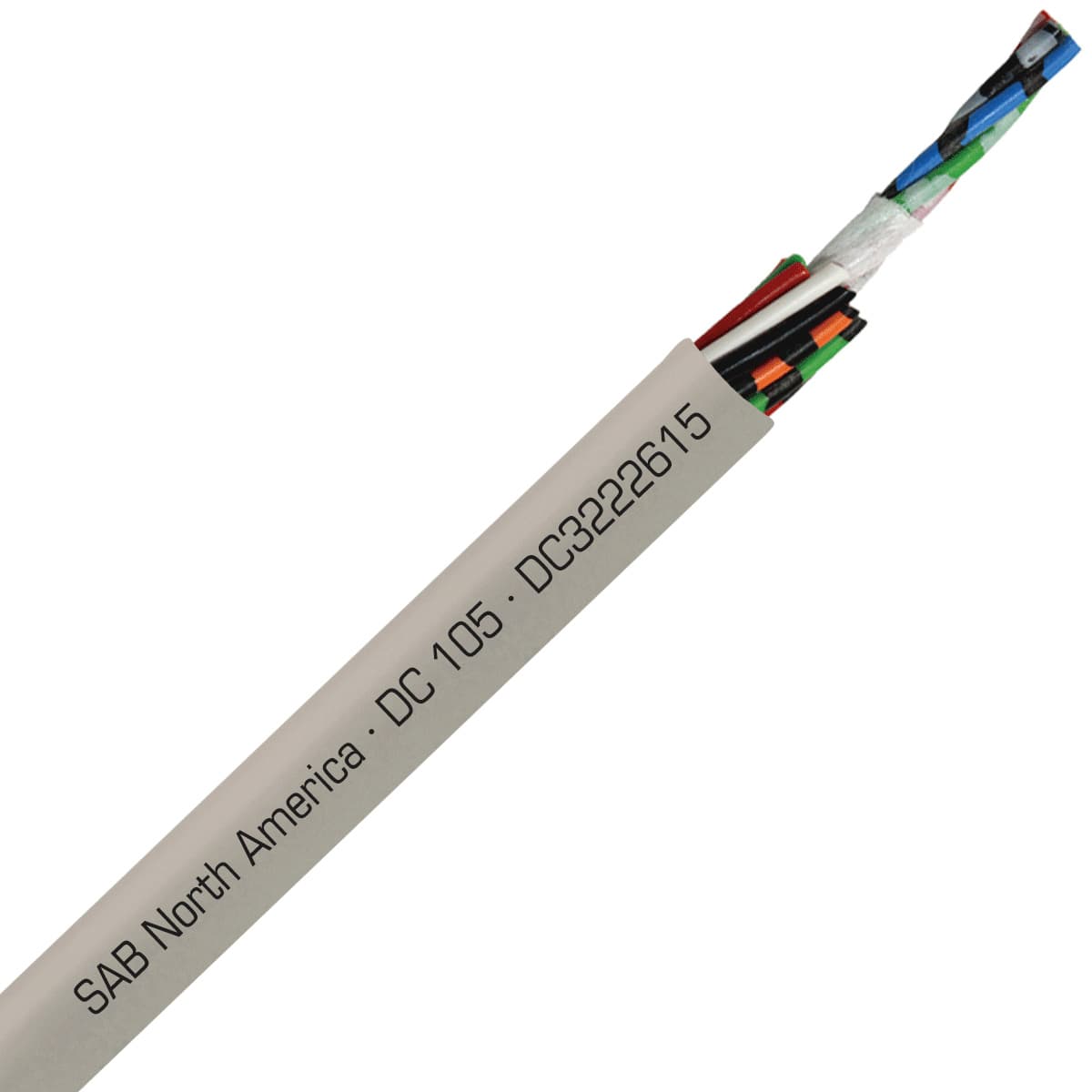 SAB DC3222615 DC 105 - 26 AWG/15c, flexible oil resistant data cable, UL, CSA, CE, RoHS SAB DC3222615 DC 105 - 26 AWG/15c, flexible oil resistant data cable, UL, CSA, CE, RoHS