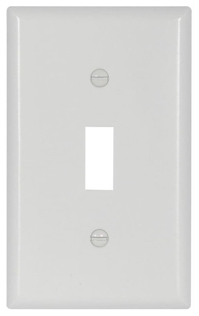 Eaton 2134W-BOX 2134W-BOX Eaton - Eaton Toggle wallplate, White, Toggle Cutout, Thermoset, Single- gang, Standard, ED Box Eaton 2134W-BOX 2134W-BOX Eaton - Eaton Toggle wallplate, White, Toggle Cutout, Thermoset, Single- gang, Standard, ED Box