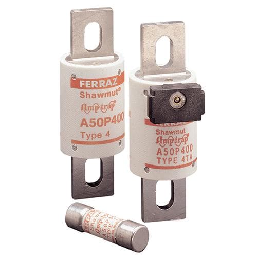 Mersen A50P600-4TI A50P600-4TI Mersen - High Speed Fuse Amp-Trap® A50P 500VAC 450VDC 600A Blade TI Indicator Mersen A50P600-4TI A50P600-4TI Mersen - High Speed Fuse Amp-Trap® A50P 500VAC 450VDC 600A Blade TI Indicator