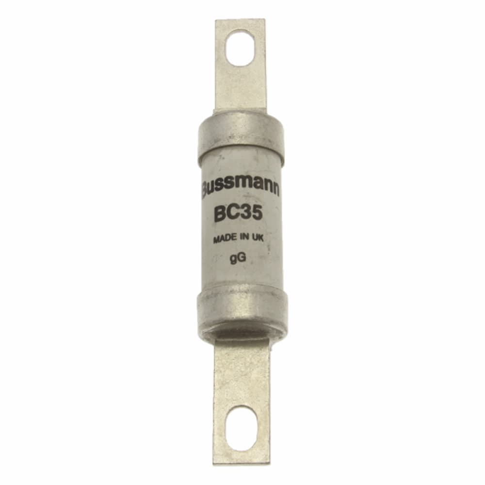 Eaton BC35 Eaton Fuse-link, low voltage, 35 A, AC 500 V, DC 250 V, BS88, 21 x 114 mm, gL/gG, BS Eaton BC35 Eaton Fuse-link, low voltage, 35 A, AC 500 V, DC 250 V, BS88, 21 x 114 mm, gL/gG, BS