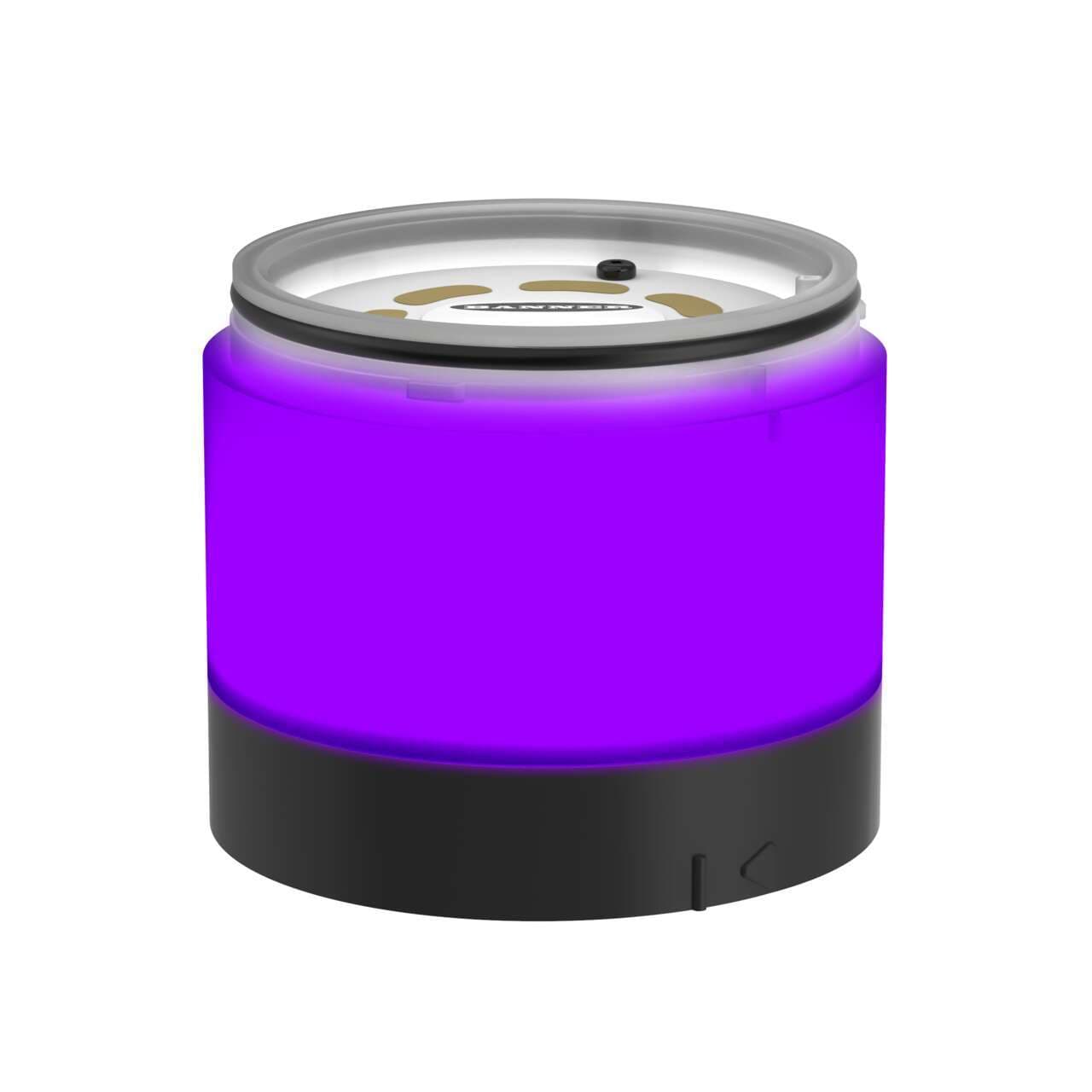 Banner SG-TL70B-V Banner SG-TL70B-V - TL70 Basic Light Module; Color: Violet; Voltage: 12-30 V dc; Environmental Rating: IP65; Steady On/Flashing; Black Housing Banner SG-TL70B-V Banner SG-TL70B-V - TL70 Basic Light Module; Color: Violet; Voltage: 12-30 V dc; Environmental Rating: IP65; Steady On/Flashing; Black Housing