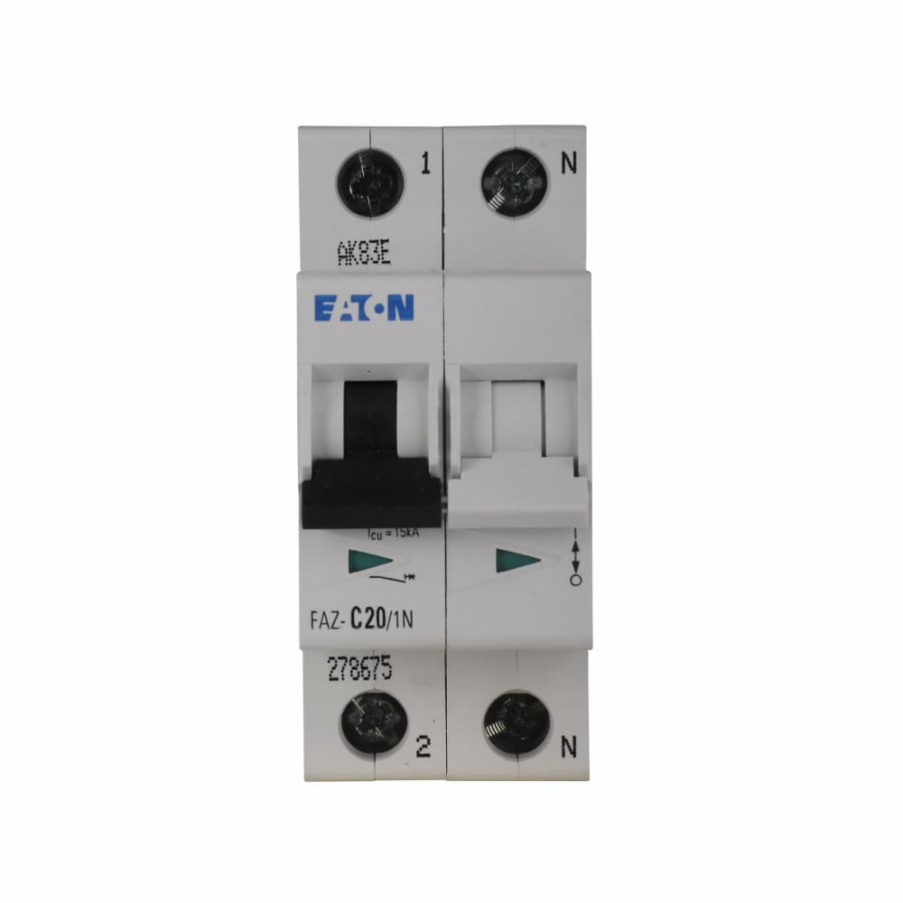 Eaton FAZ-C13/1N FAZ-C13/1N Eaton - UL 1077 Industrial Miniature Circuit Breaker - Supplementary Protector Eaton FAZ-C13/1N FAZ-C13/1N Eaton - UL 1077 Industrial Miniature Circuit Breaker - Supplementary Protector