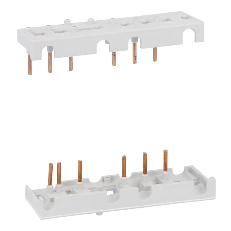 Lovato Electric BFX3101 BFX3101 Lovato - Rigid connecting kit for three-pole reversing contactor assembly, for contactors BF09...BF25 side by side with BFX5002 or BFX5003 interlock Lovato Electric BFX3101 BFX3101 Lovato - Rigid connecting kit for three-pole reversing contactor assembly, for contactors BF09...BF25 side by side with BFX5002 or BFX5003 interlock