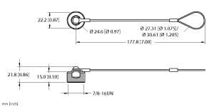 RKM-CC Part Image. Manufactured by Turck.