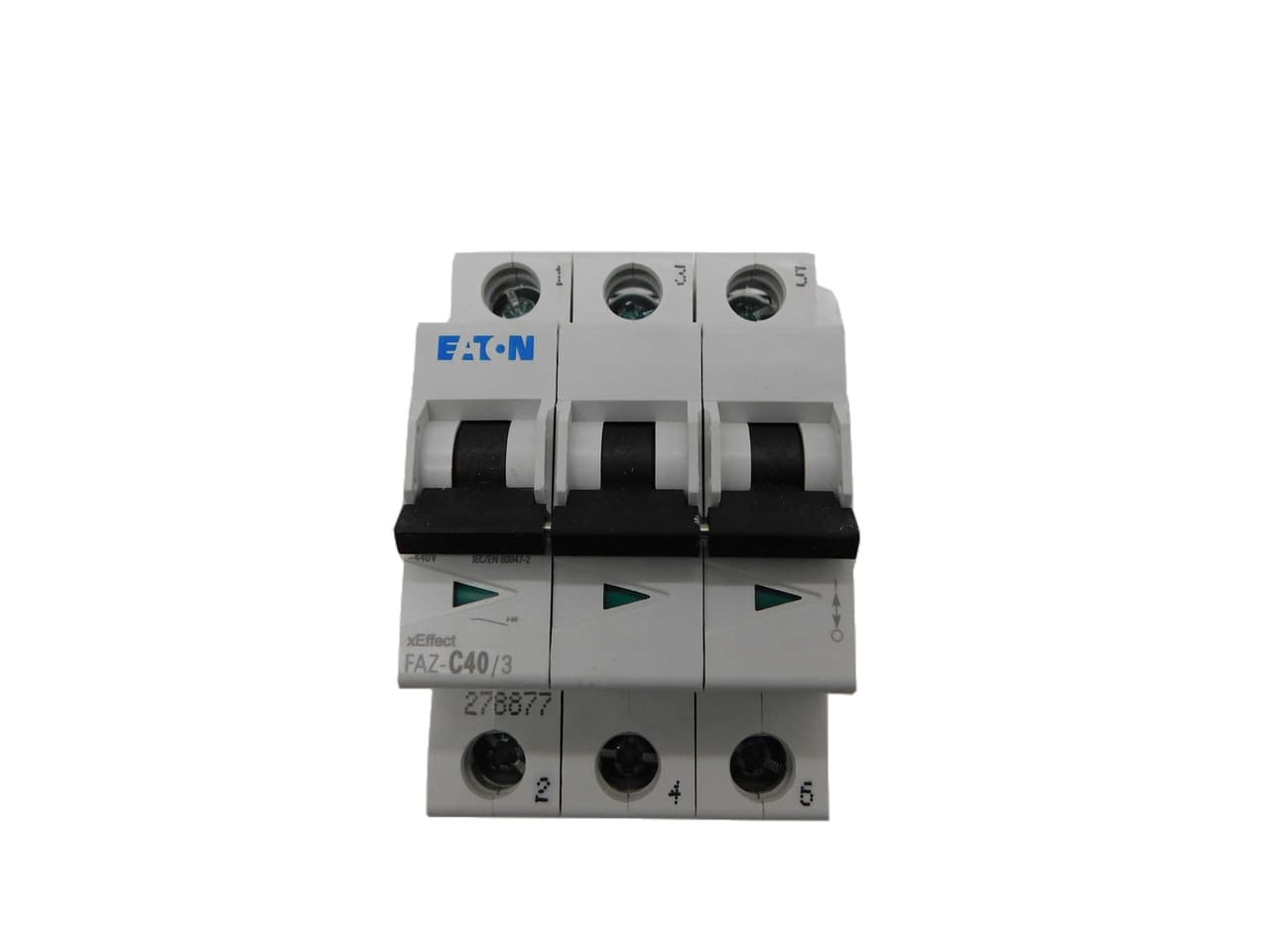 Eaton FAZ-C40/3-RT FAZ-C40/3-RT Eaton - UL 1077 Industrial Miniature Circuit Breaker - Supplementary Protector Eaton FAZ-C40/3-RT FAZ-C40/3-RT Eaton - UL 1077 Industrial Miniature Circuit Breaker - Supplementary Protector