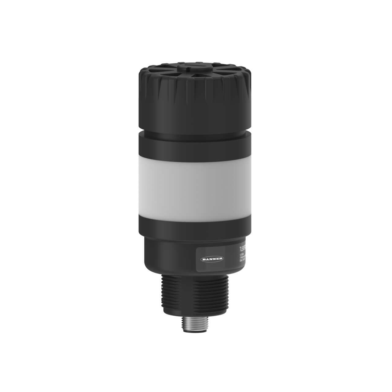 Banner TL50BAQ Tower Light: 1-Color Audible Indicator; Voltage: 18-30 V dc or 24 V ac; Environmental Rating: IP50; Input: Bimodal; Colors: Blue; 4-pin M12 Integral QD Banner TL50BAQ Tower Light: 1-Color Audible Indicator; Voltage: 18-30 V dc or 24 V ac; Environmental Rating: IP50; Input: Bimodal; Colors: Blue; 4-pin M12 Integral QD