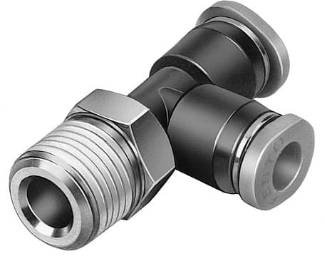 Festo 153362 push-in T-fitting QSMTL-1/8-4 360° orientable, male thread with external hexagon. Size: Mini, Nominal size: 2,4 mm, Type of seal on screw-in stud: coating, Assembly position: Any, Container size: 10 Festo 153362 push-in T-fitting QSMTL-1/8-4 360° orientable, male thread with external hexagon. Size: Mini, Nominal size: 2,4 mm, Type of seal on screw-in stud: coating, Assembly position: Any, Container size: 10