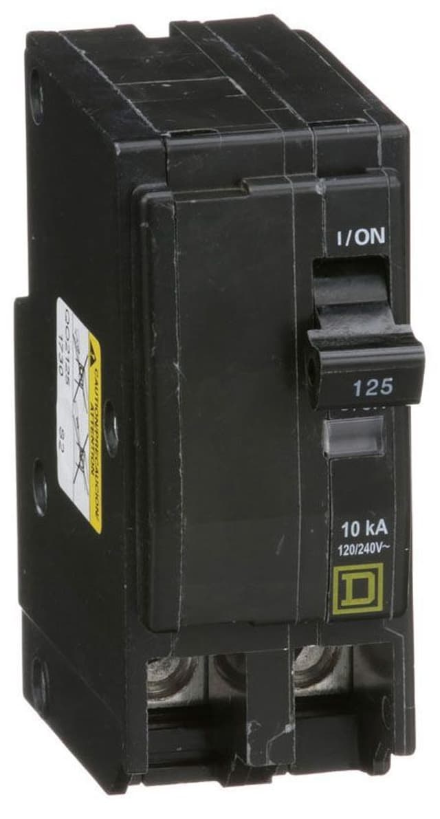 QO2125 Part Image. Manufactured by Schneider Electric.