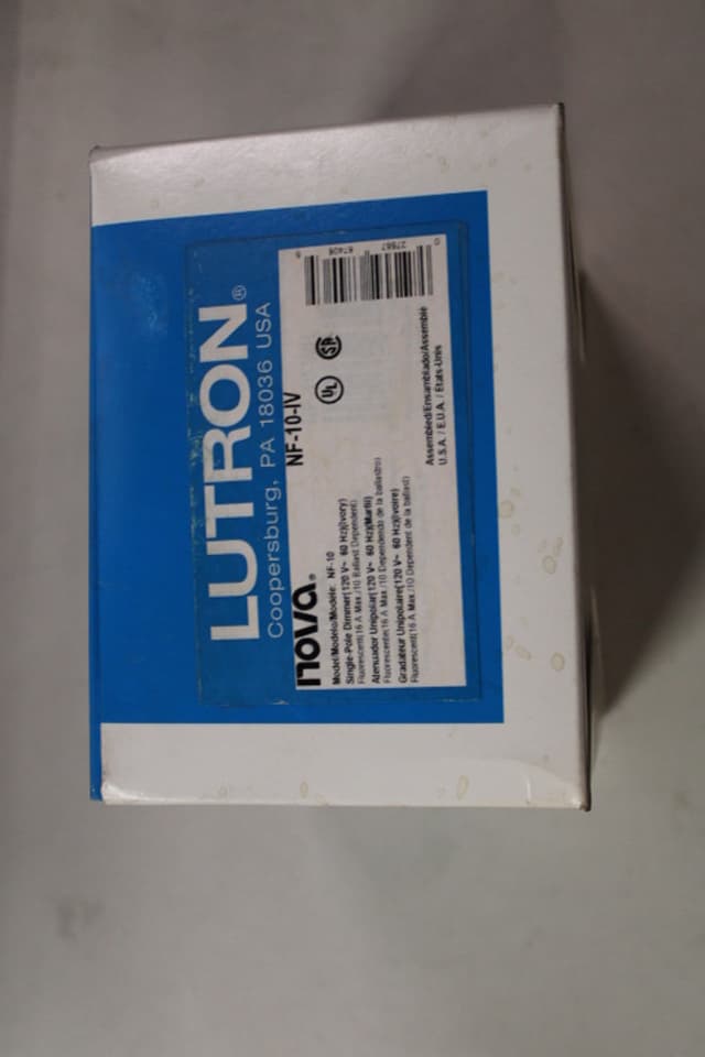 NF-10-IV Part Image. Manufactured by Lutron.