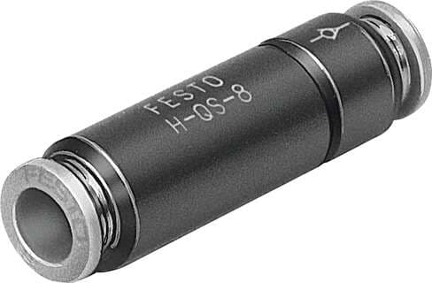Festo 153463 non-return valve H-QS-6 Valve function: Non-return function, Pneumatic connection, port 1: QS-6, Pneumatic connection, port 2: QS-6, Mounting type: Line installation, Standard nominal flow rate: 282 l/min Festo 153463 non-return valve H-QS-6 Valve function: Non-return function, Pneumatic connection, port 1: QS-6, Pneumatic connection, port 2: QS-6, Mounting type: Line installation, Standard nominal flow rate: 282 l/min