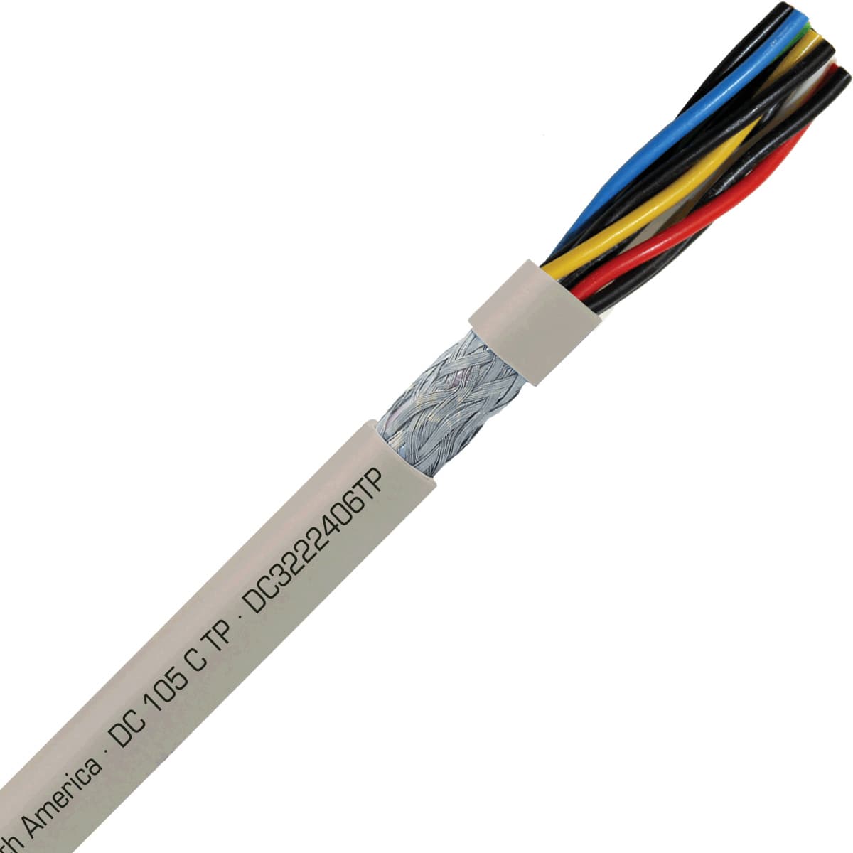 SAB DC3222406TP DC 105 C TP - 24 AWG/6pr, shielded flexible oil resistant data pair cable, UL, CSA, CE, RoHS SAB DC3222406TP DC 105 C TP - 24 AWG/6pr, shielded flexible oil resistant data pair cable, UL, CSA, CE, RoHS