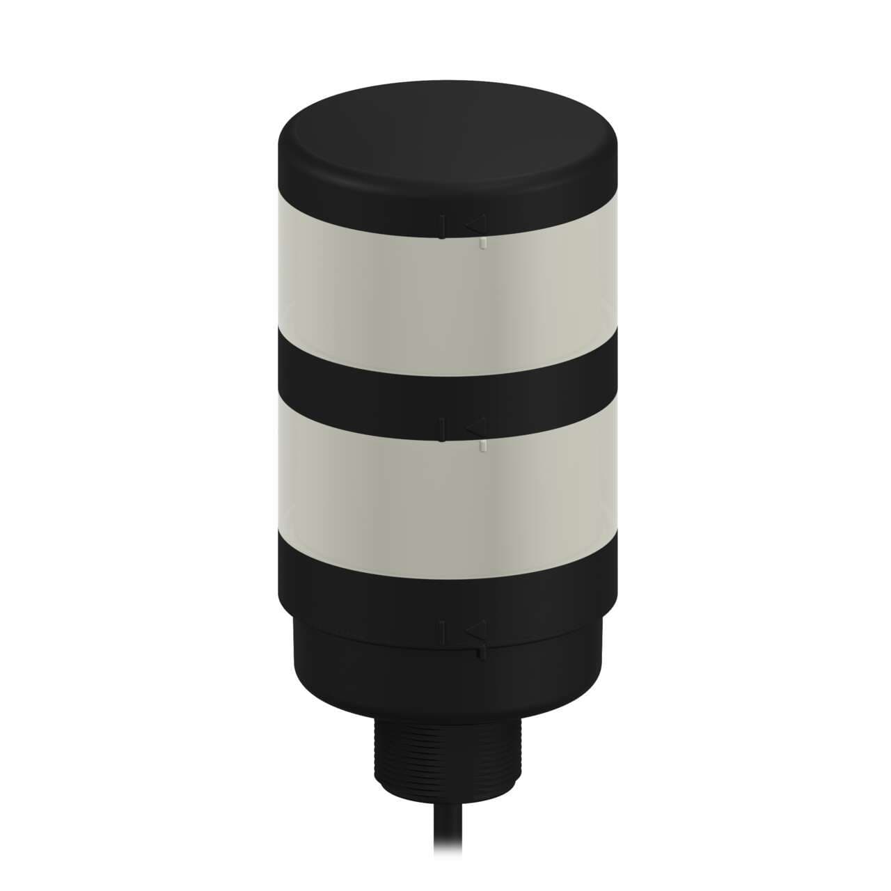 Banner TL70WGQP TL70 Tower Light; Black Housing: 2-Color Indicator; Voltage: 12-30 V dc; Environmental Rating: IP65; Input: Bimodal; Colors: White Green; 150 mm (6 in) 5-pin M12 PVC Pigtail QD Banner TL70WGQP TL70 Tower Light; Black Housing: 2-Color Indicator; Voltage: 12-30 V dc; Environmental Rating: IP65; Input: Bimodal; Colors: White Green; 150 mm (6 in) 5-pin M12 PVC Pigtail QD