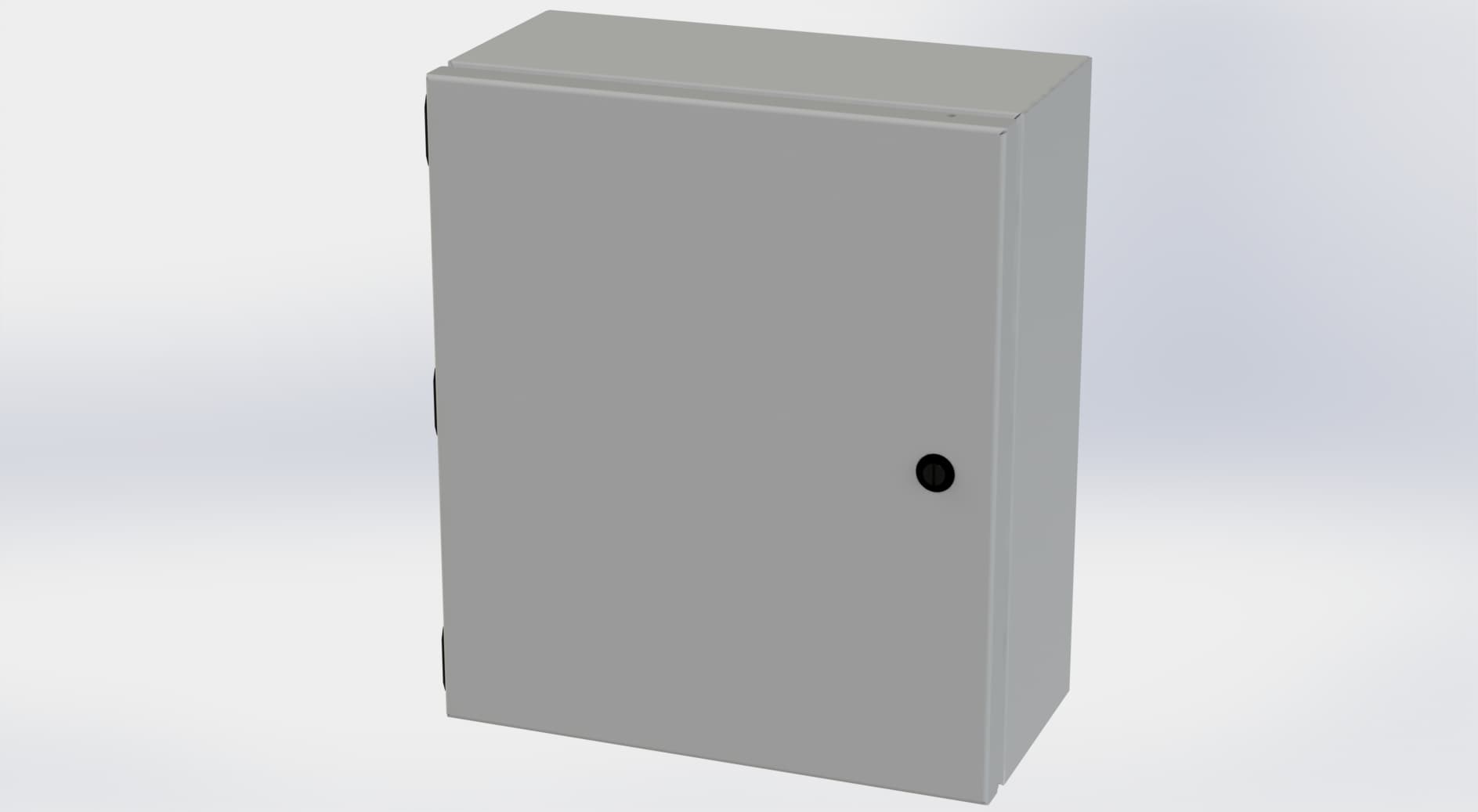 Saginaw Control SCE-1412ELJ ELJ Enclosure, Height:14.00", Width:12.00", Depth:6.00", ANSI-61 gray powder coating inside and out. Optional sub-panels are powder coated white. Saginaw Control SCE-1412ELJ ELJ Enclosure, Height:14.00", Width:12.00", Depth:6.00", ANSI-61 gray powder coating inside and out. Optional sub-panels are powder coated white.