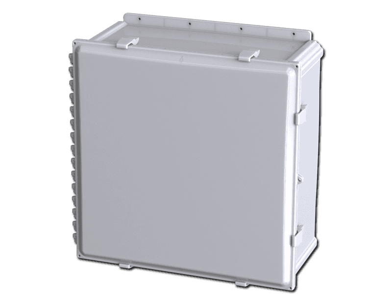 Saginaw Control SCE-2424PC Polycarbonate Enclosure, Height:25.40", Width:26.68", Depth:11.41", RAL 7035 Light Gray Polycarbonate Saginaw Control SCE-2424PC Polycarbonate Enclosure, Height:25.40", Width:26.68", Depth:11.41", RAL 7035 Light Gray Polycarbonate