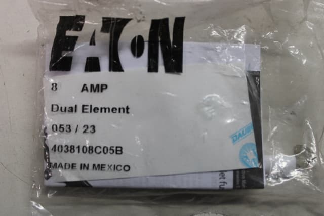 4038108C05B Part Image. Manufactured by Eaton.