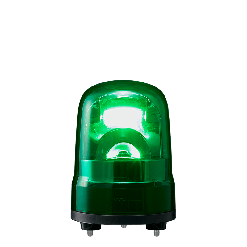 Patlite SKH-M2J-G 100mm, Rotating Signal Beacon, 100-240V AC, 3-Screw Mount with Cable, Green Patlite SKH-M2J-G 100mm, Rotating Signal Beacon, 100-240V AC, 3-Screw Mount with Cable, Green