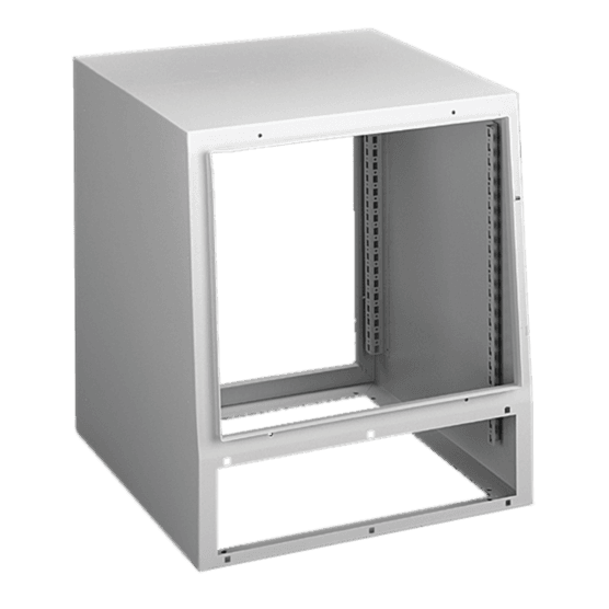 Hoffman PST7A66 ProLine Sloped-Front HMI with Accessory Opening, 700x600x600mm, Lt Gray, Steel Hoffman PST7A66 ProLine Sloped-Front HMI with Accessory Opening, 700x600x600mm, Lt Gray, Steel